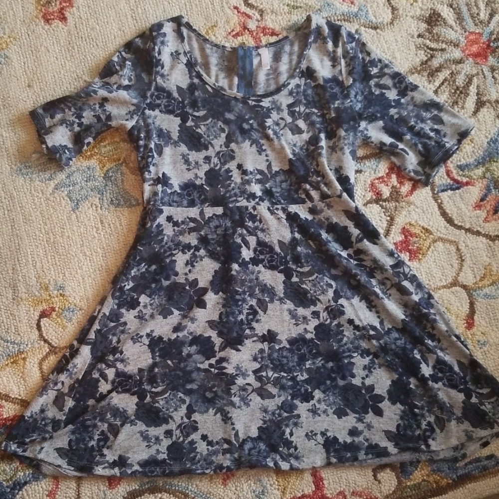 Floral skater dress